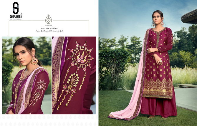 Shivang Zareena Vol 1 Heavy Designer Wholesale Sharara Suits